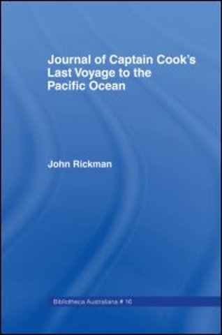 Journal of Captain Cook's Last Voyage