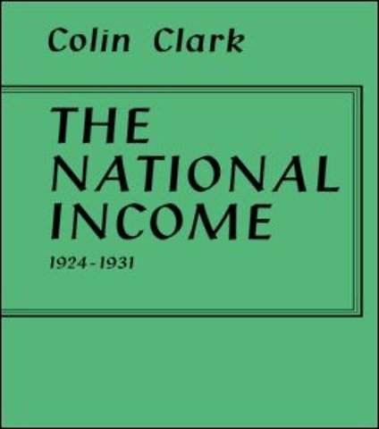 National Income 1924-1931