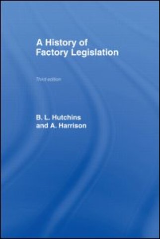 History of Factory Legislation
