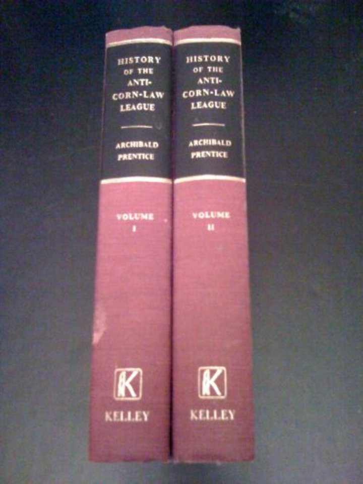 History of the Anti-corn Law League