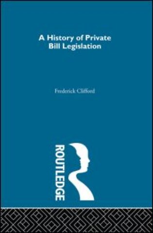 History of Private Bill Legislation