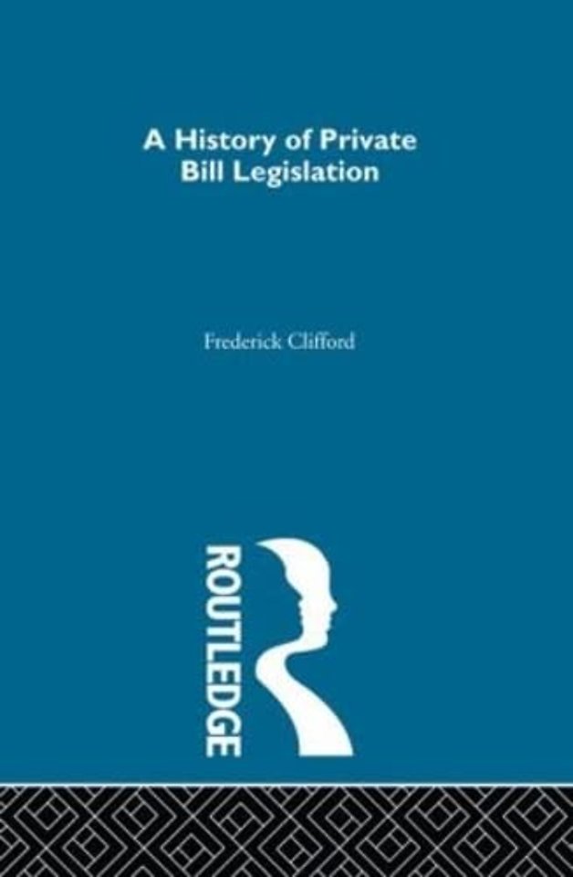 History of Private Bill Legislation