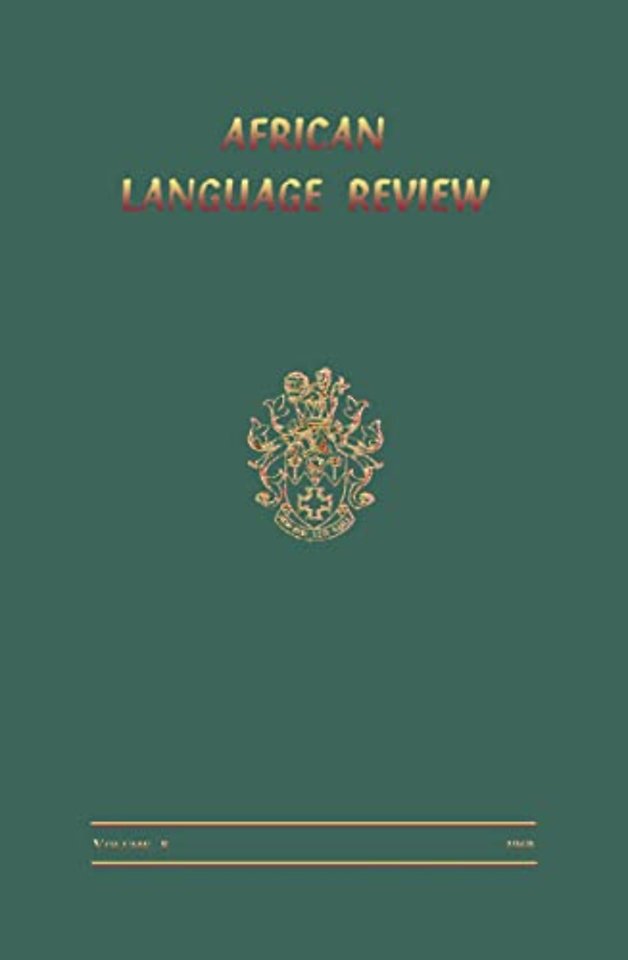 African Language Review