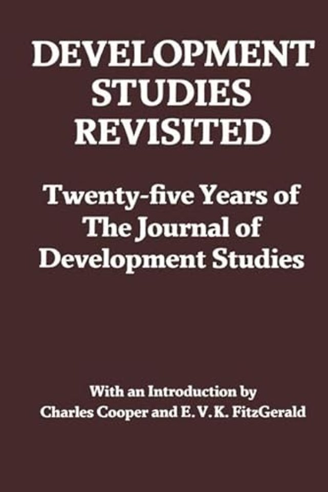 Development Studies Revisited