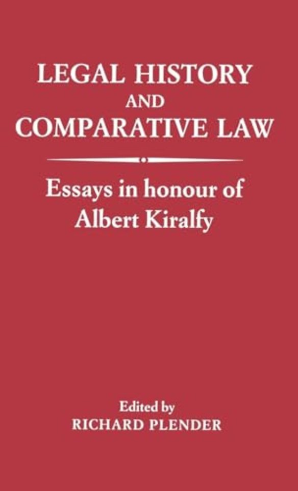 Legal History and Comparative Law