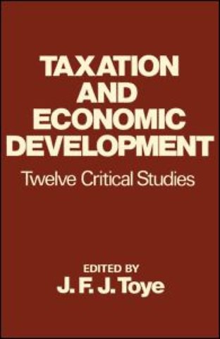Taxation and Economic Development