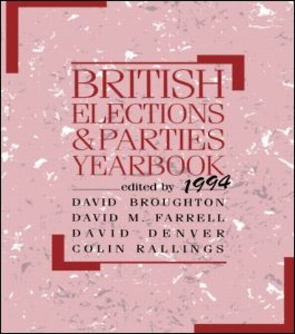 British Elections and Parties Yearbook 1994