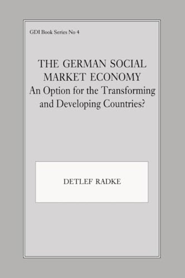 German Social Market Economy