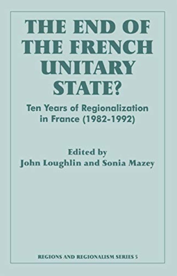 End of the French Unitary State?