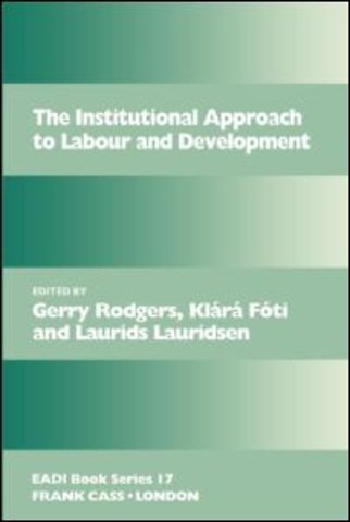 Institutional Approach to Labour and Development