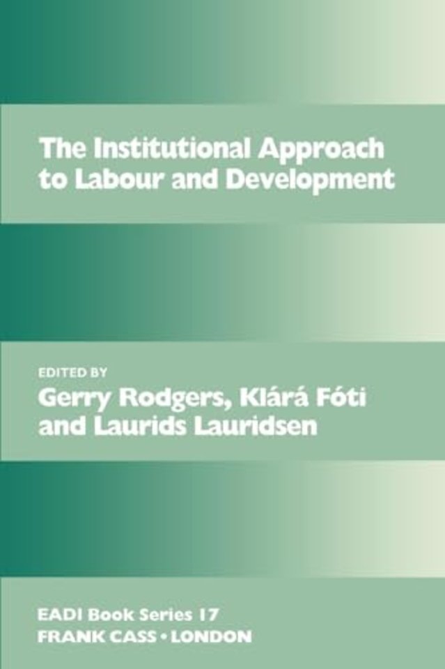 Institutional Approach to Labour and Development