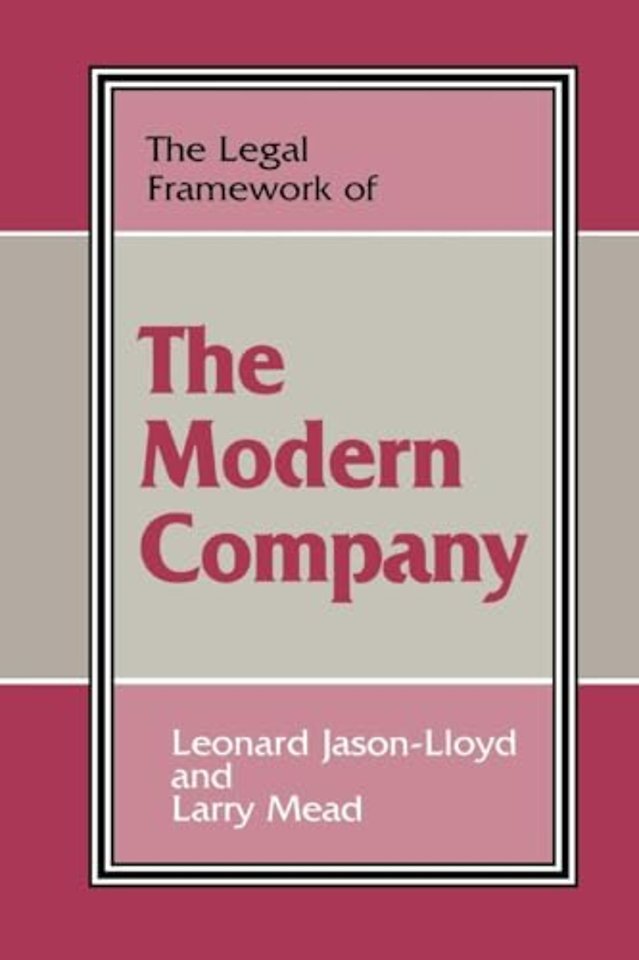 Legal Framework of the Modern Company