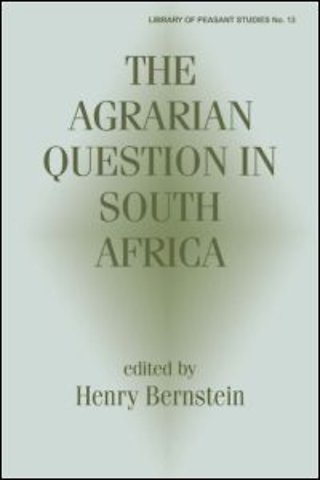 Agrarian Question in South Africa