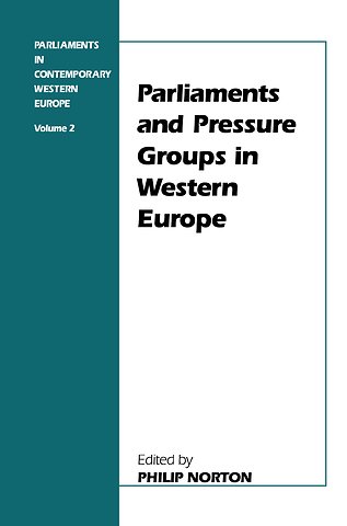 Parliaments and Pressure Groups in Western Europe