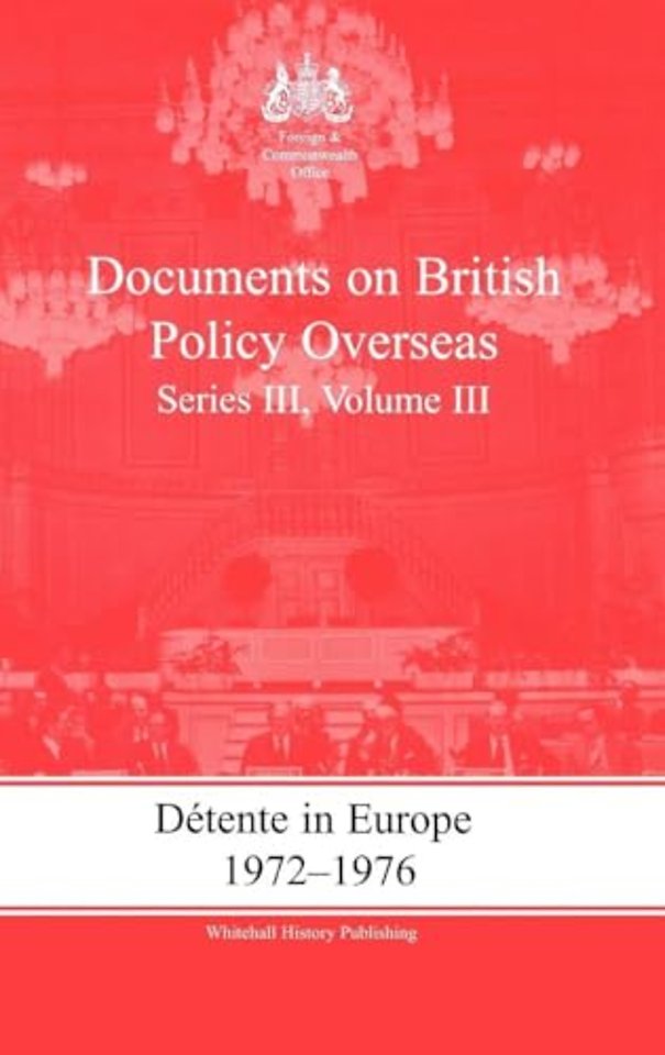 Detente in Europe, 1972-1976