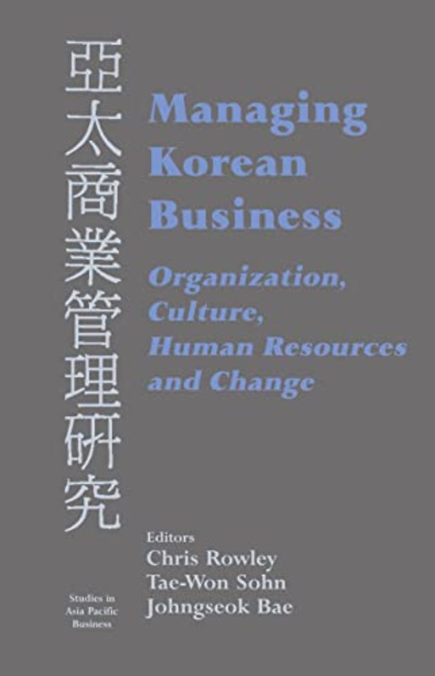 Managing Korean Business