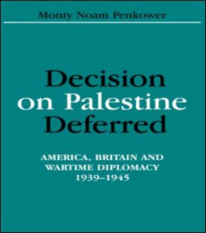 Decision on Palestine Deferred