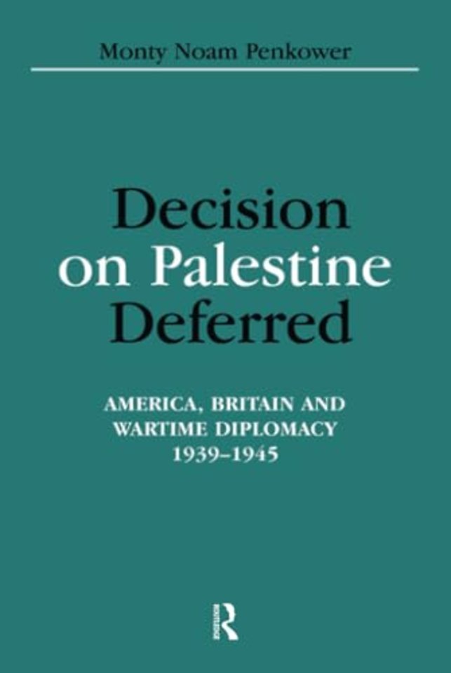 Decision on Palestine Deferred