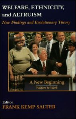 Welfare, Ethnicity and Altruism