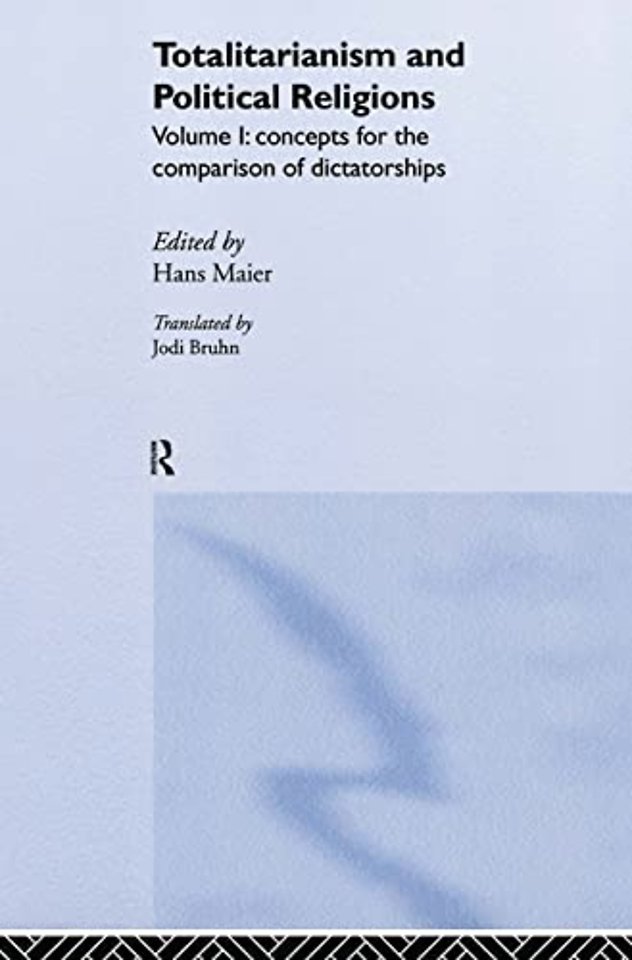 Totalitarianism and Political Religions, Volume 1