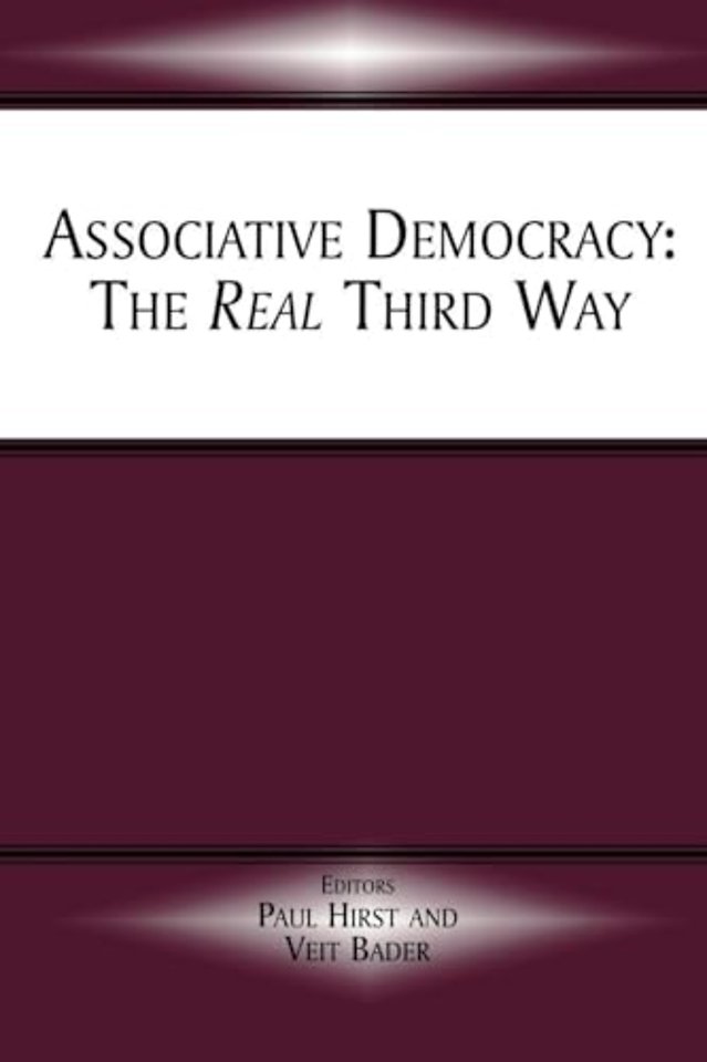 Associative Democracy