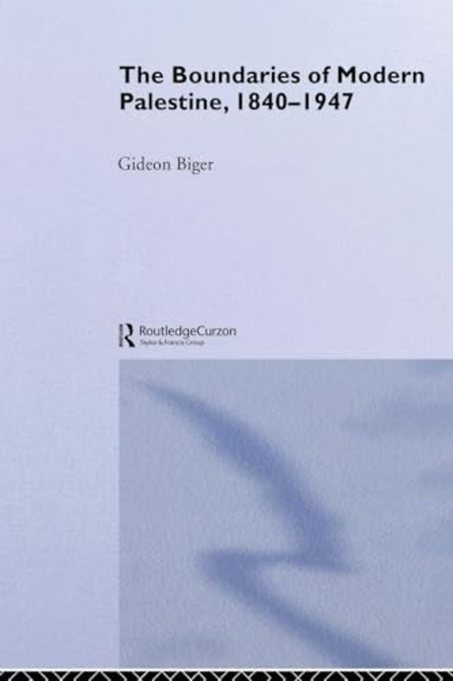 Boundaries of Modern Palestine, 1840-1947