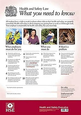 Health and safety law: what you need to know