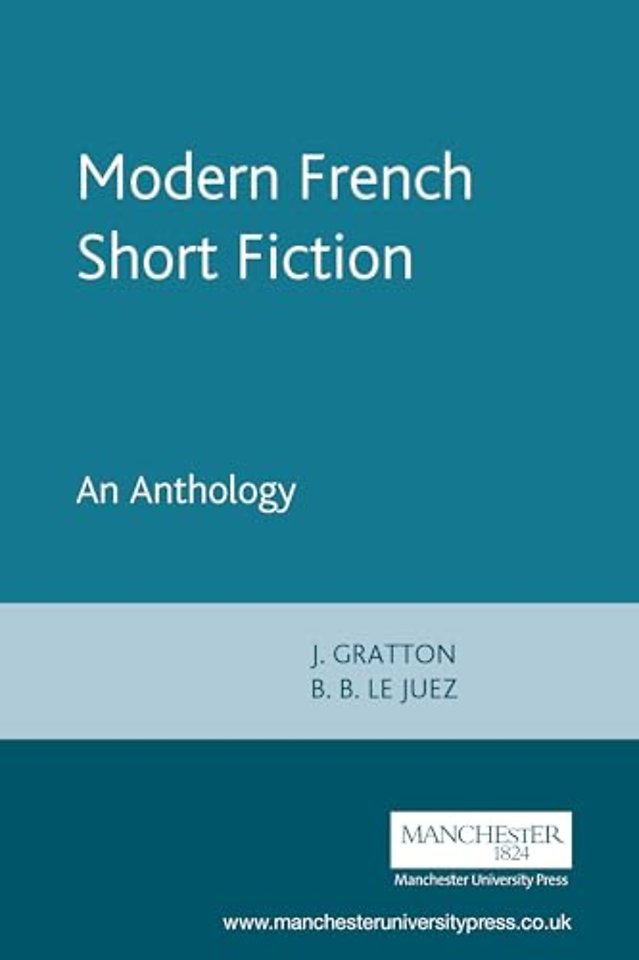 Modern French Short Fiction
