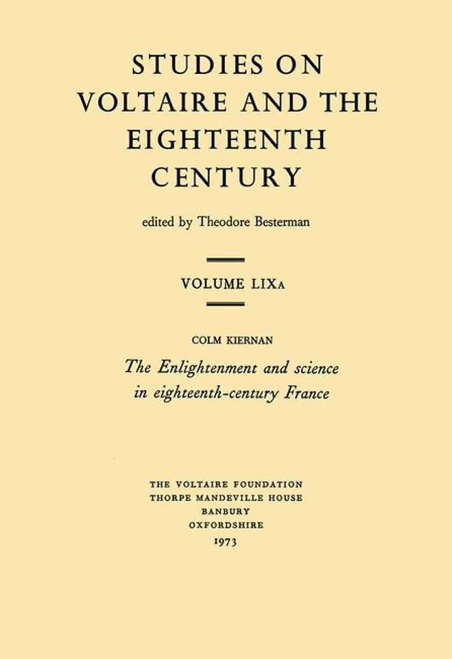 The Enlightenment and Science in Eighteenth–Cent – Second Edition, Revised and Enlarged