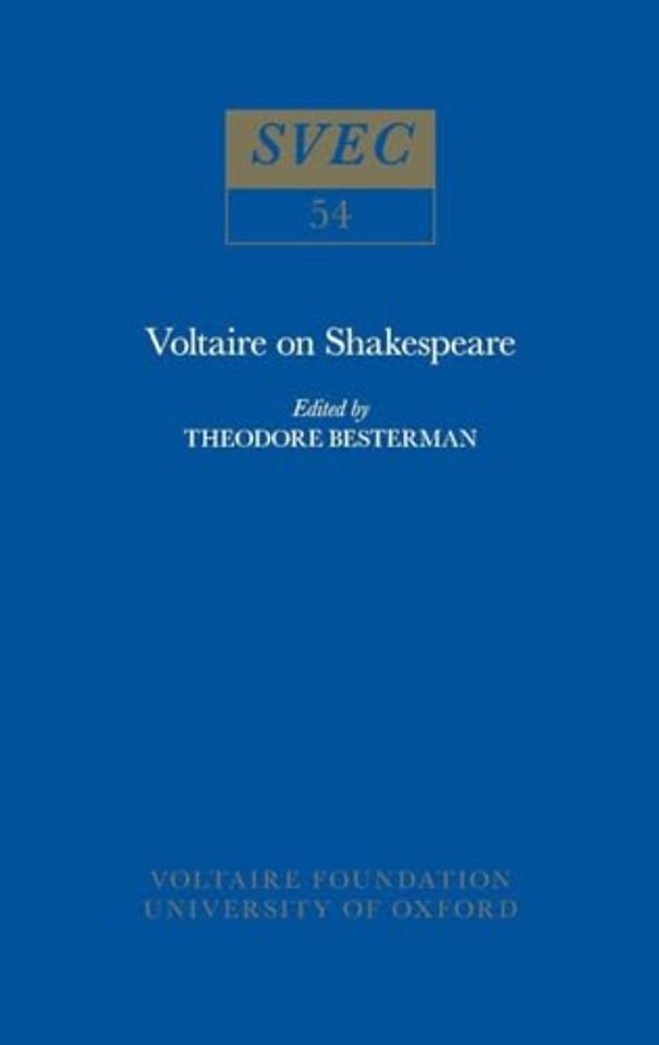 Voltaire on Shakespeare