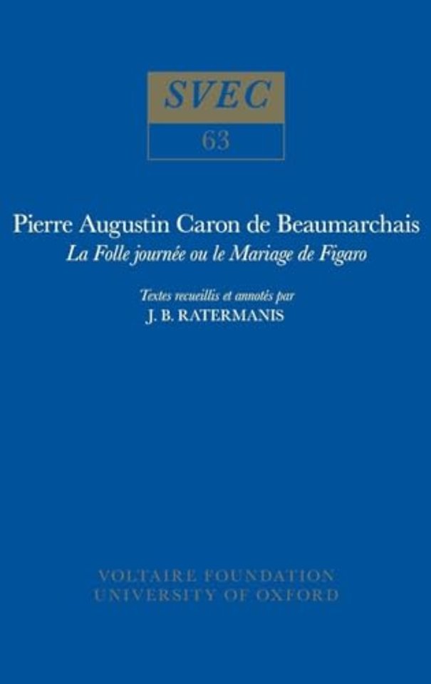 Le Mariage de Figaro – publié par J. B. Ratermanis