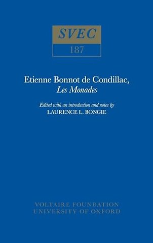Etienne Bonnot de Condillac, `Les Monades`
