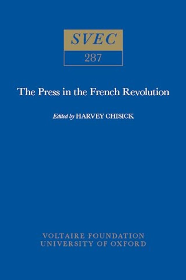The Press in the French Revolution