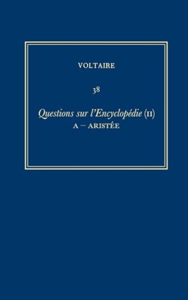 Complete Works of Voltaire 38