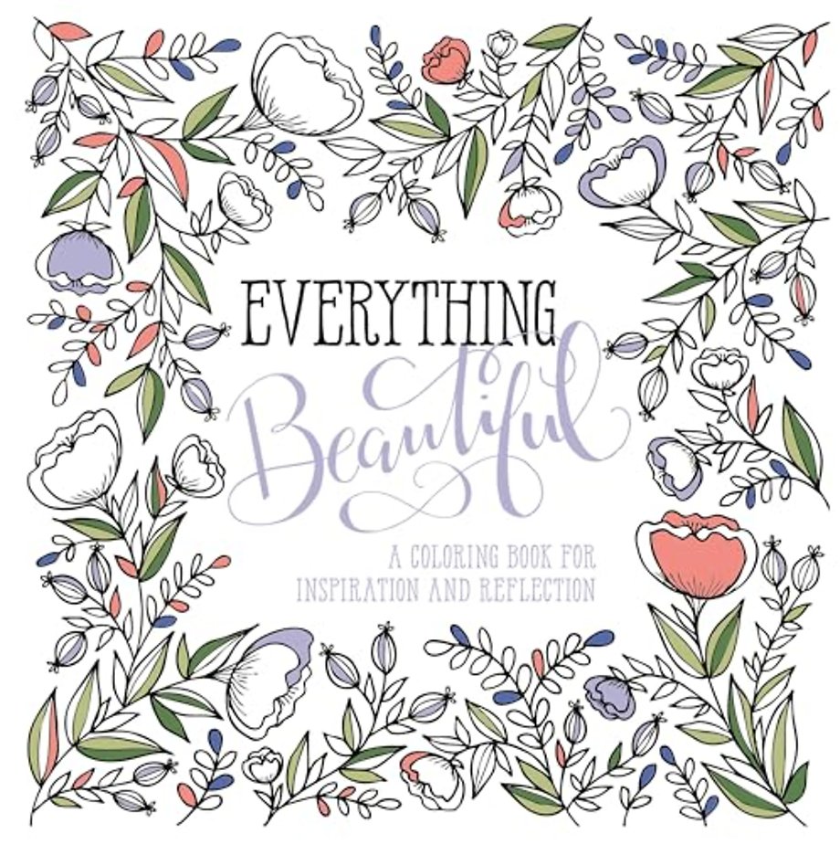 Adult Colouring Book: Everything Beautiful