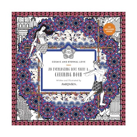 Amrita Sen Cosmic and Eternal Love Coloring Book