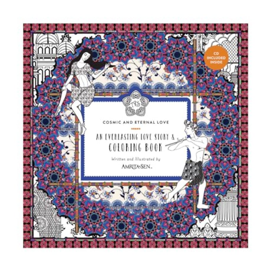 Amrita Sen Cosmic and Eternal Love Coloring Book