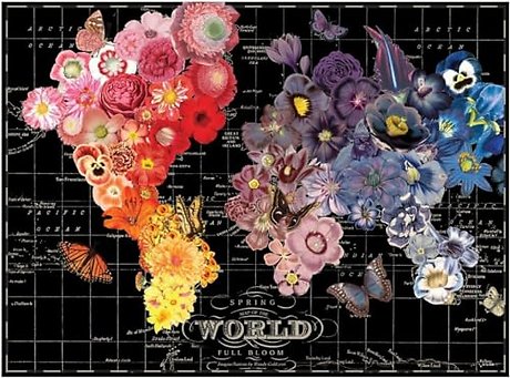 Wendy Gold Full Bloom 1000 Piece Puzzle