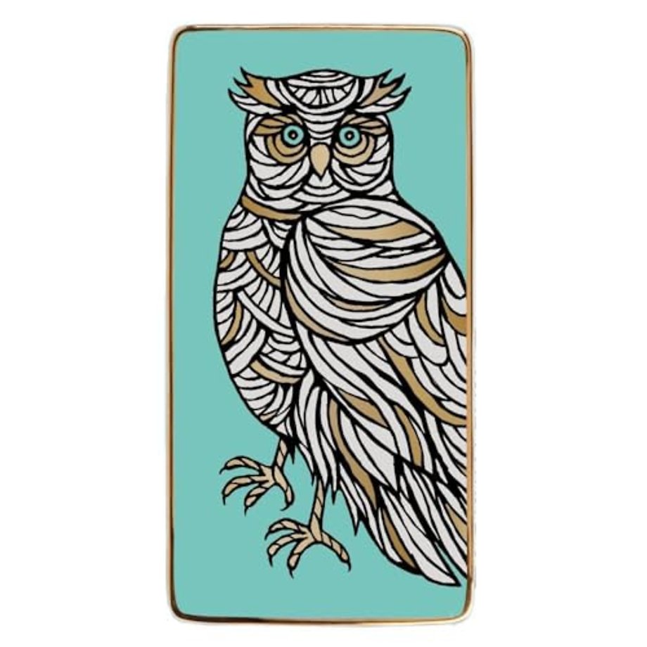 Patch NYC Owl Rectangle Porcelain Tray