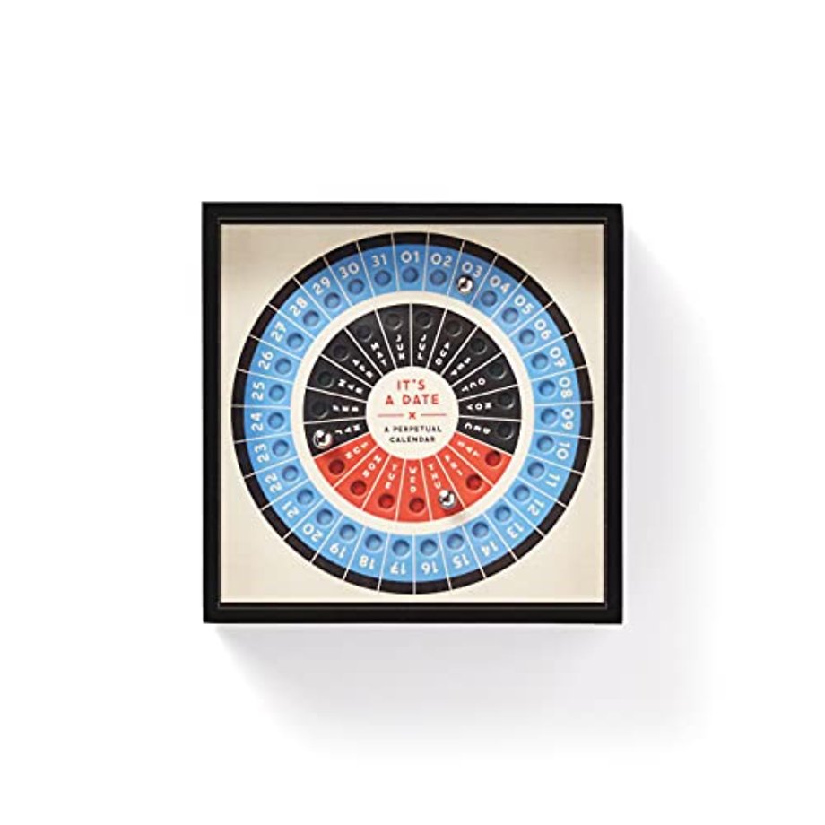It's A Date Perpetual Desk Calendar