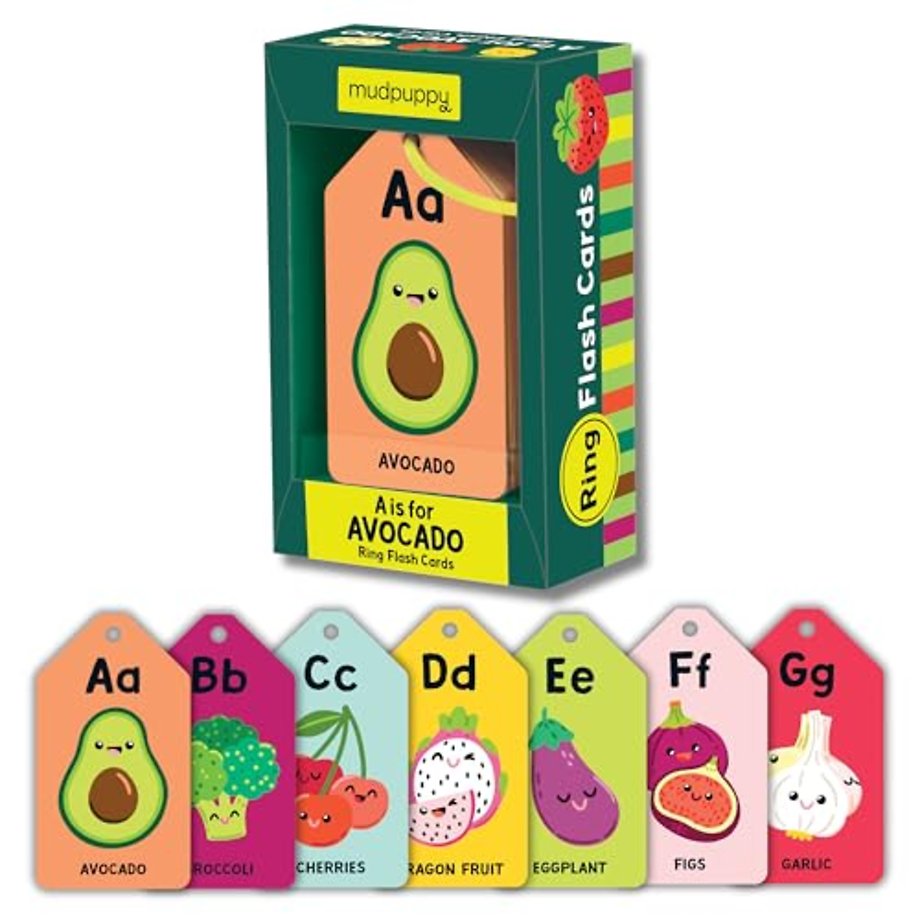 A is for Avocado Ring Flash Cards
