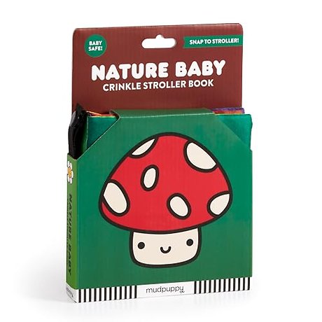 Nature Baby Crinkle Fabric Stroller Book