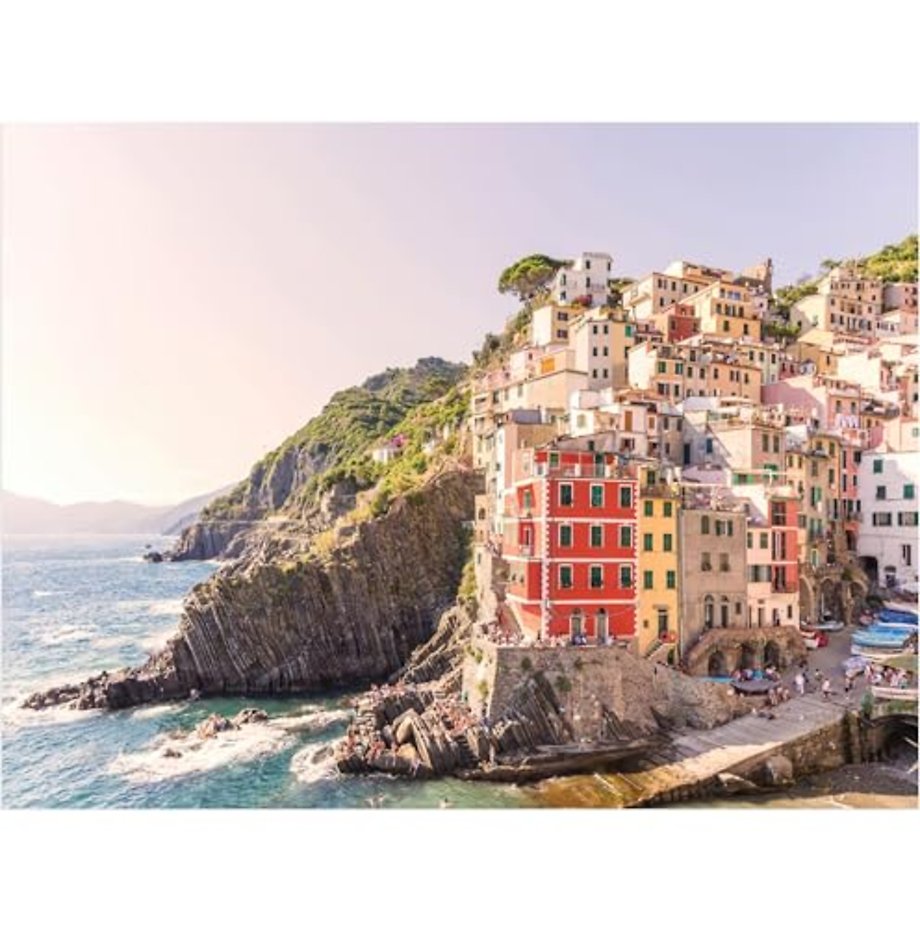 Gray Malin Cinque Terre 1000 Piece Book Puzzle