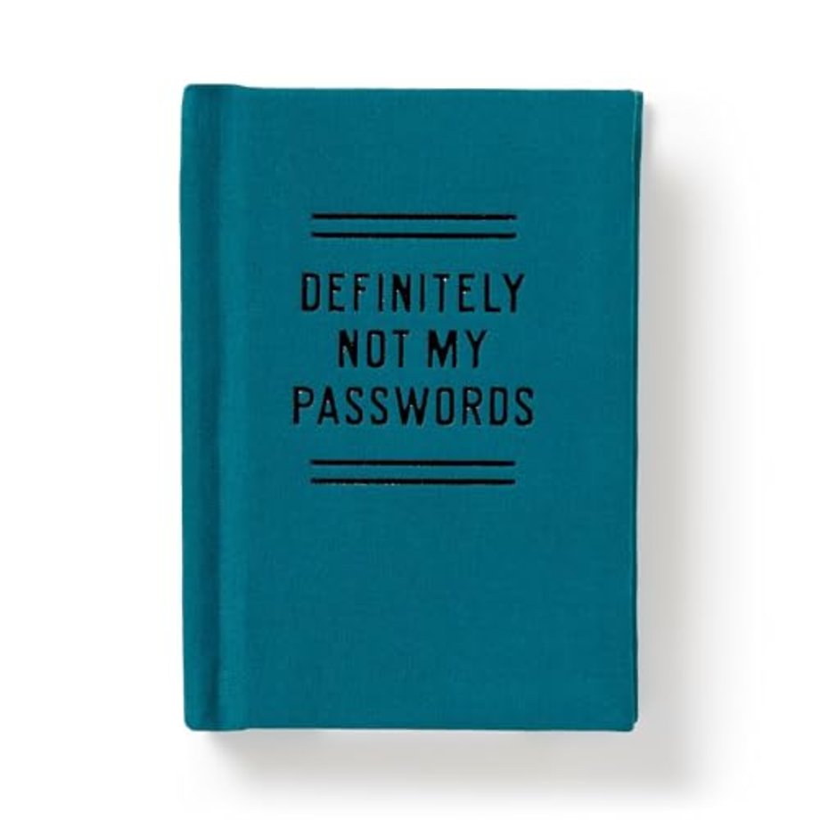 Definitely Not My Passwords Tiny Diary