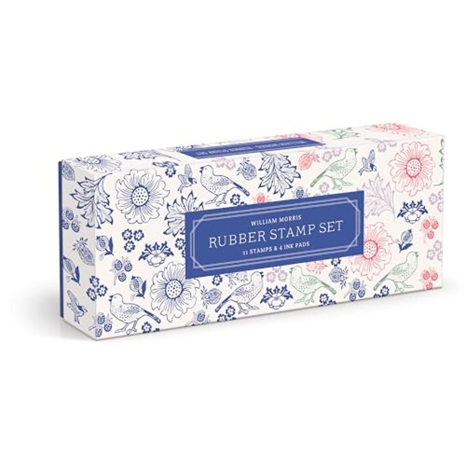 William Morris Rubber Stamp Set