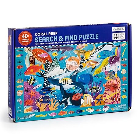 Coral Reef 64 Piece Search & Find Puzzle