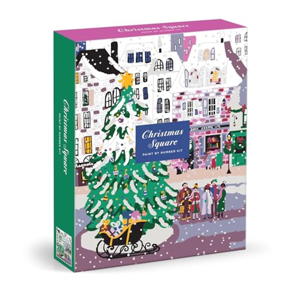 Joy Laforme Christmas Square 9 x 12 Paint by Number Kit