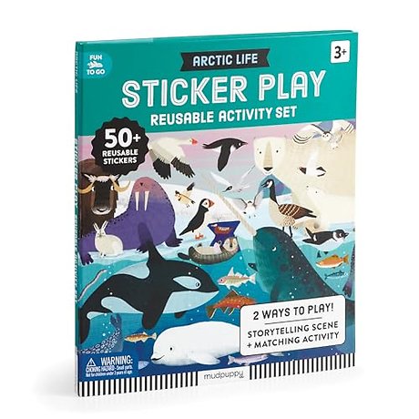 Arctic Life Sticker Play Reusable Activity Set