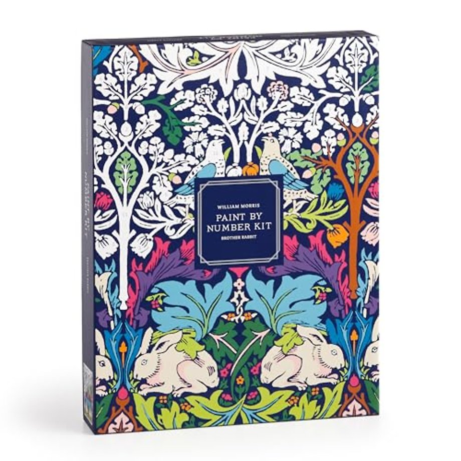 William Morris Brother Rabbit 9 x 12" Paint by Number Kit