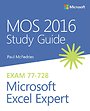 Mos 2016 for Microsoft Excel Expert